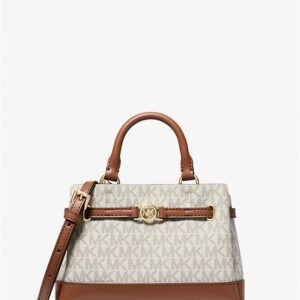 Michael Kors Outlet – Reed Extra-Small Signature Logo Satchel