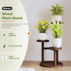 Bamworld 3 Tier Plant Stand Indoor For Multiple Plants @Walmart !!