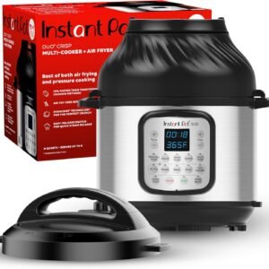 Instant Pot Duo Crisp 11-in-1 Air Fryer and Electric Pressure Cooker- 6QT 